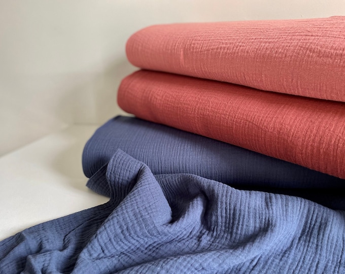 Muslin Double Gauze Cotton Fabric Muslin