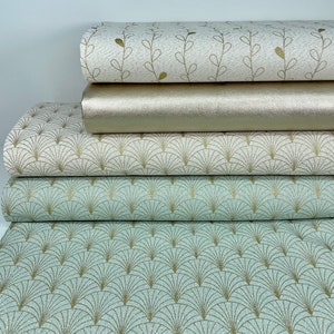 Canvas Faux Leather Bag Fabric Cotton Fabric Decorative Fabric Pillow Sewing Mint Gold Natural Half Panama Beige Canvas Faux Leather