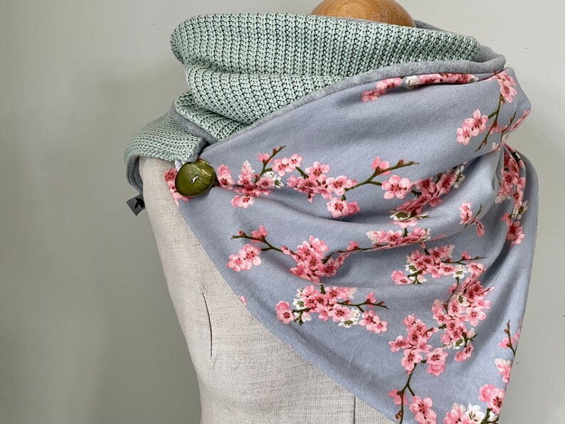 Wrap Scarf Triangle Scarf Scarf Scarf Triangular Loop Knit Etsy UK