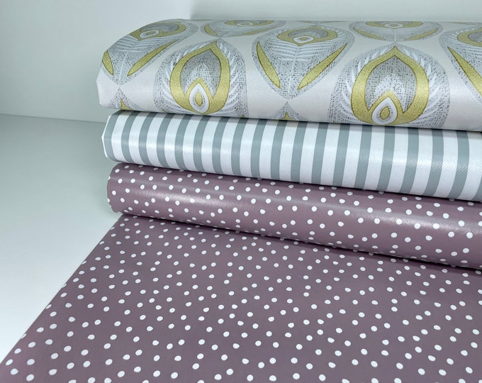 Oilcloth Tablecloth Tablecloth Garden Tablecloth Weatherproof Yellow Grey Leaves Wax Fabric