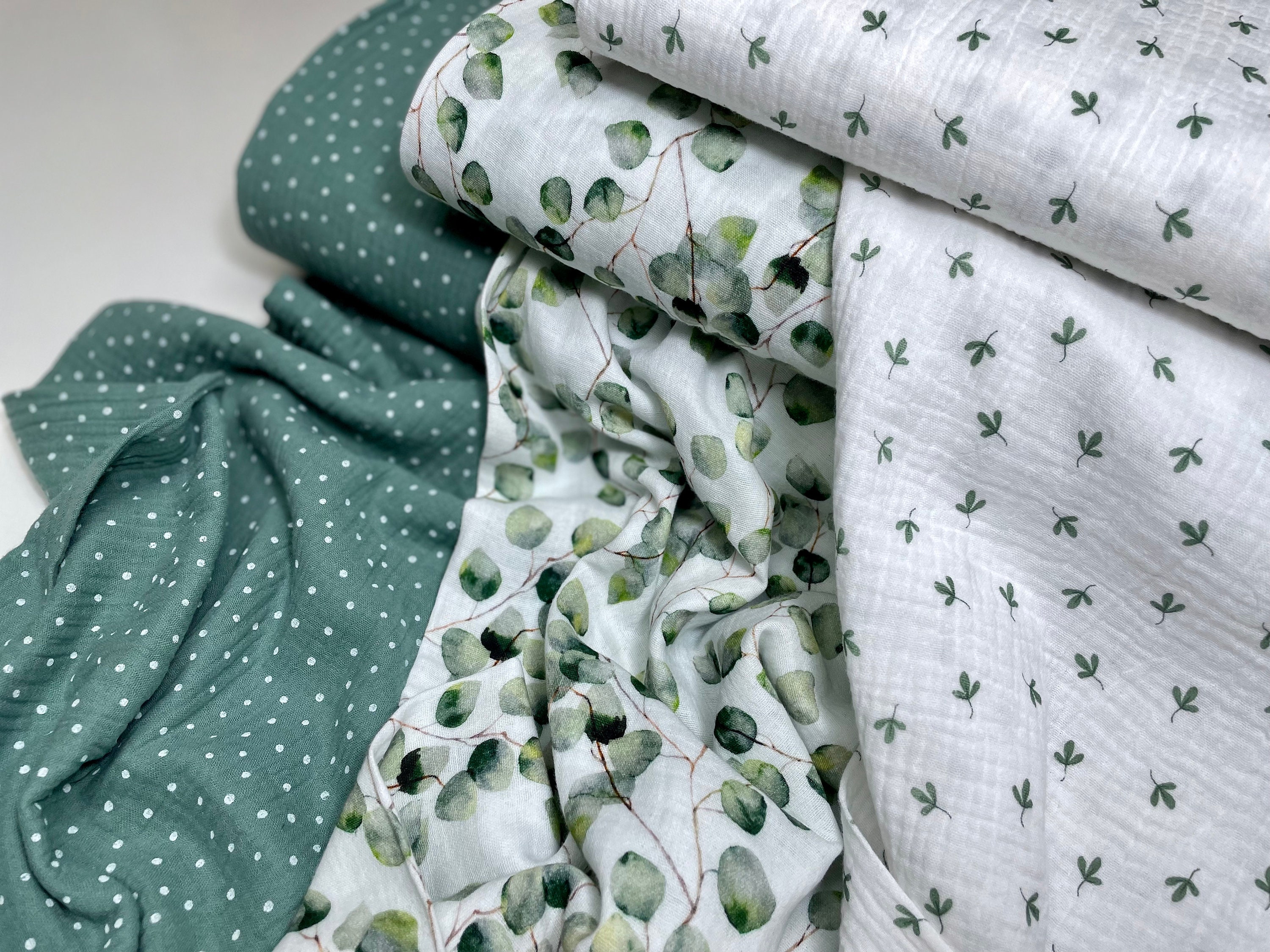 Muslin cloth - Sage Green – LA TILDA