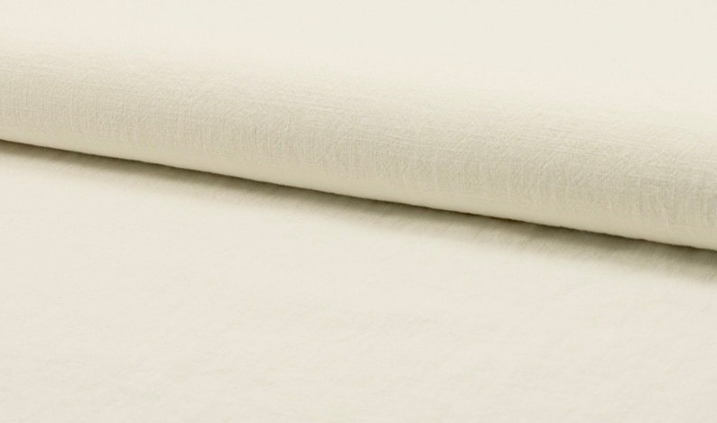 Linen Fabric Stonewashed Natural Beige White Taupe Ecru