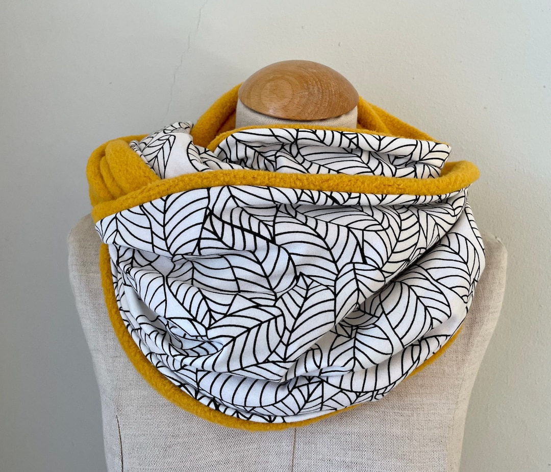 Small Loop Scarf Loop Scarf Cotton Loop Tube Scarf Scarf Jersey Scarf Reversible Scarf ...
