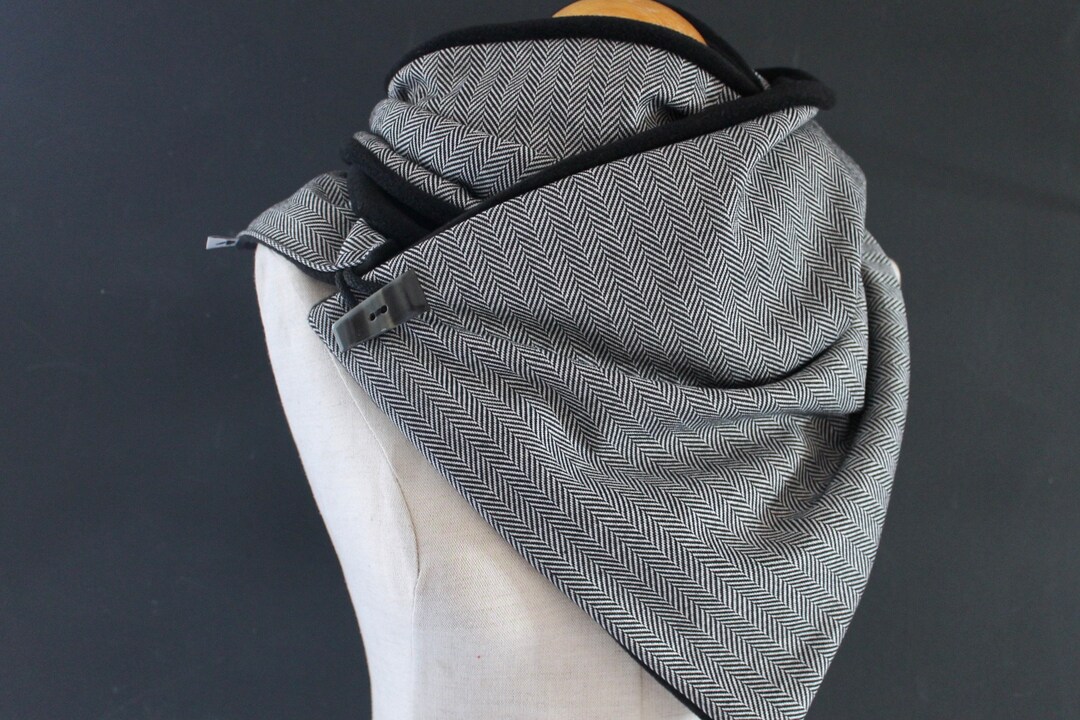 Wrap Scarf Triangle Scarf Fishbone Scarf Wrap Scarf Etsy