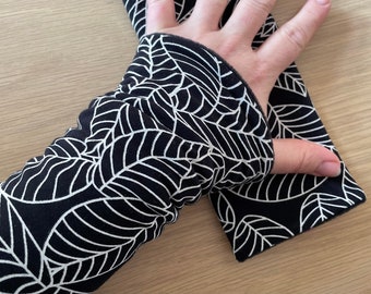 Lange armwarmers voor dames, vingerloze handschoenen voor