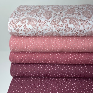 Muslin Double Gauze Cotton Fabric Muslin Dots