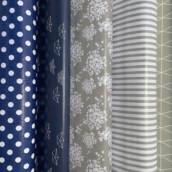 Wachstuch Boote Fabric Oilcloth Maritim