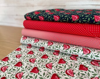 SOLDES Tissu en coton 1 mètre, tissu patchwork, tissu en coton