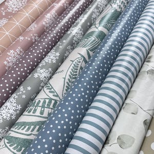 5 EURO/m Wachstuch Sale Reststück Pastell Tischdecke Garten Gartentischdecke PVC Küchentisch Wetterfest