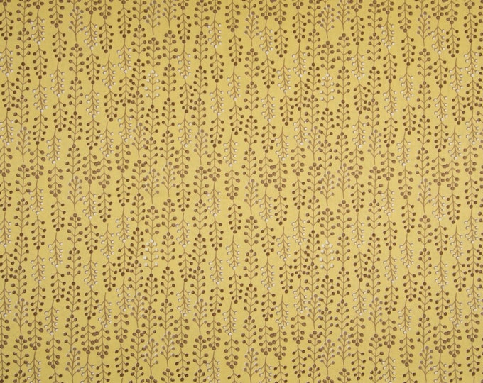 SALE 95 cm Cotton Fabric Yellow Patchwork Fabric Sold by the Meter