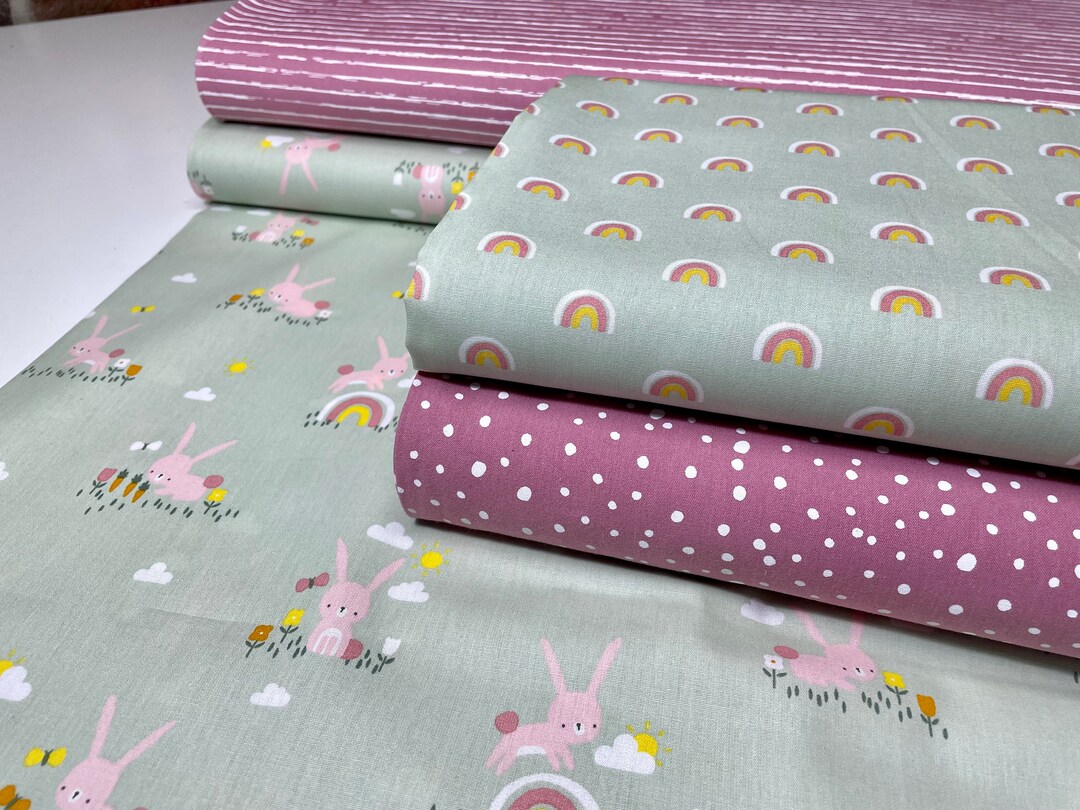Blumen Bienenwaben Muster Stoff Michael Miller Patchwork Too Fabric By