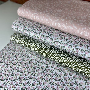 SALDI 1 m Tessuto di cotone Popeline Tessuto patchwork Cotone