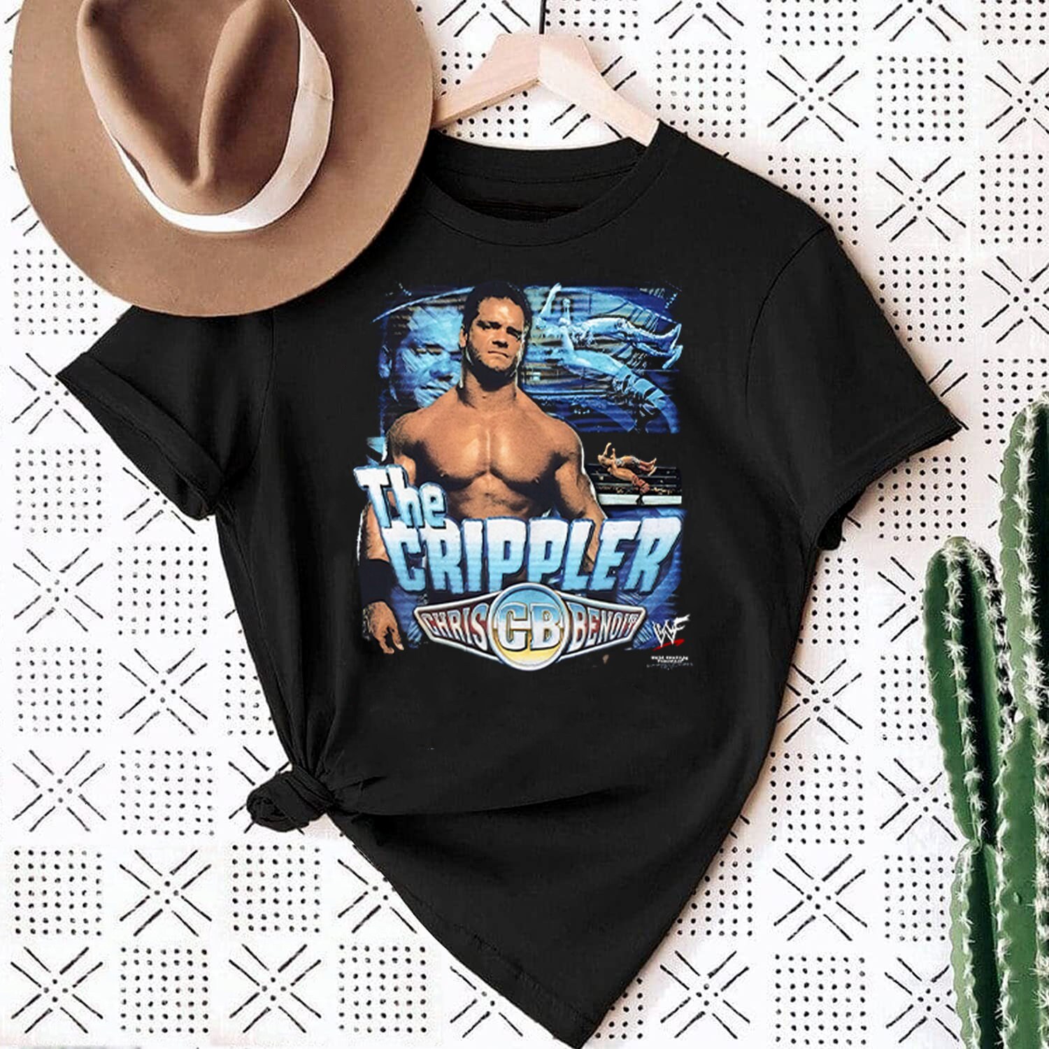 Discover Chris Benoit The Crippler Popular Wrestler Sports Fan T-Shirt - Hoodie - Crewneck Sweatshirt