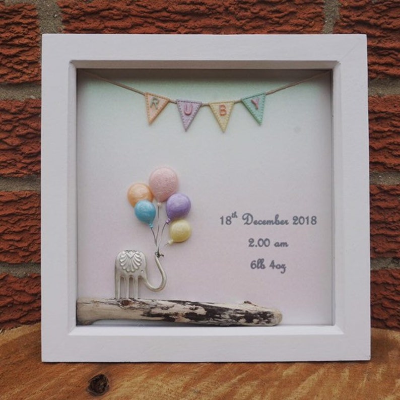 New Baby Gift, Baby Personalised Gift, Christening Gift, Nursery Art