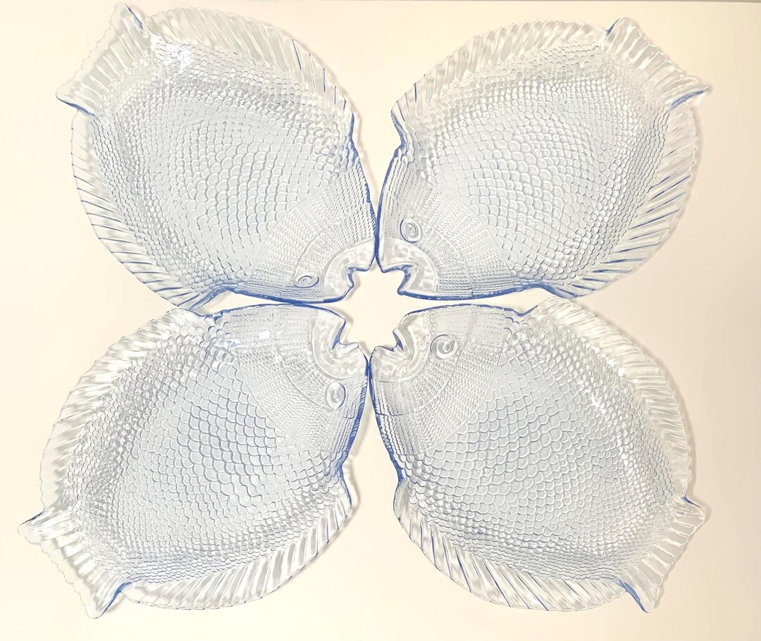 Plat de service de poisson (1) - Métal argenté