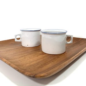 Dansk Blue Mist Cup Vintage Danish Modern Cup Mug Dansk Designs Denmark Set of Two