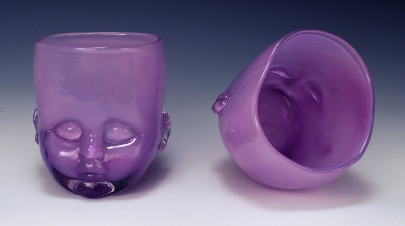 Baby Head Cup Purple image 2