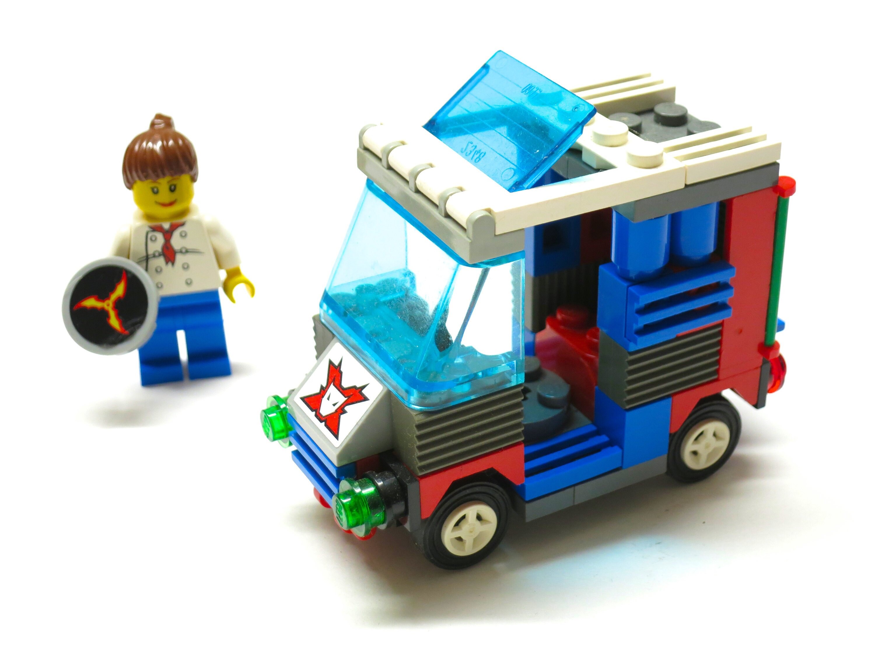 lego pizza car