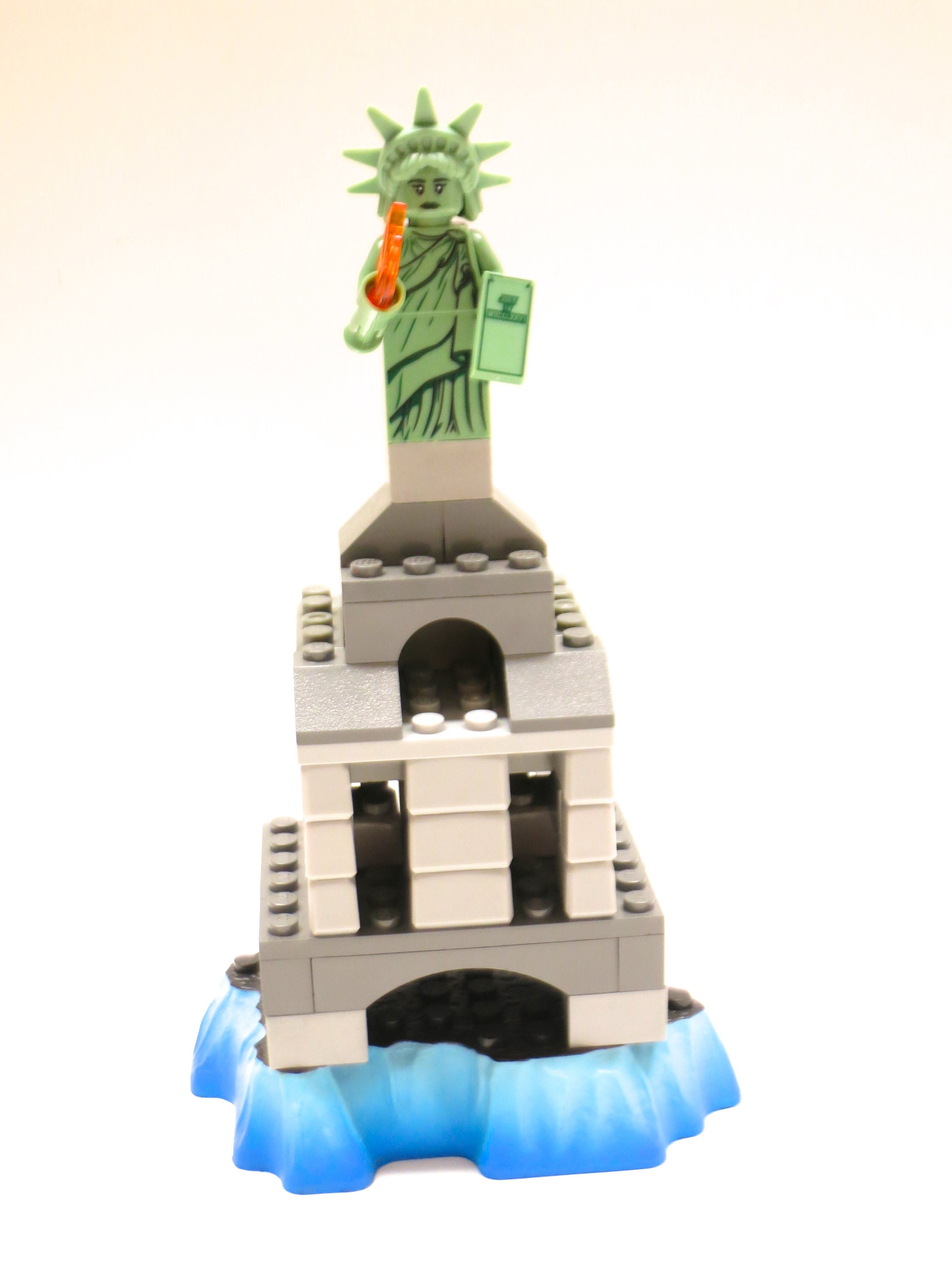 LEGO Statue of Liberty Plus Collectible Rare Minifigure on Etsy