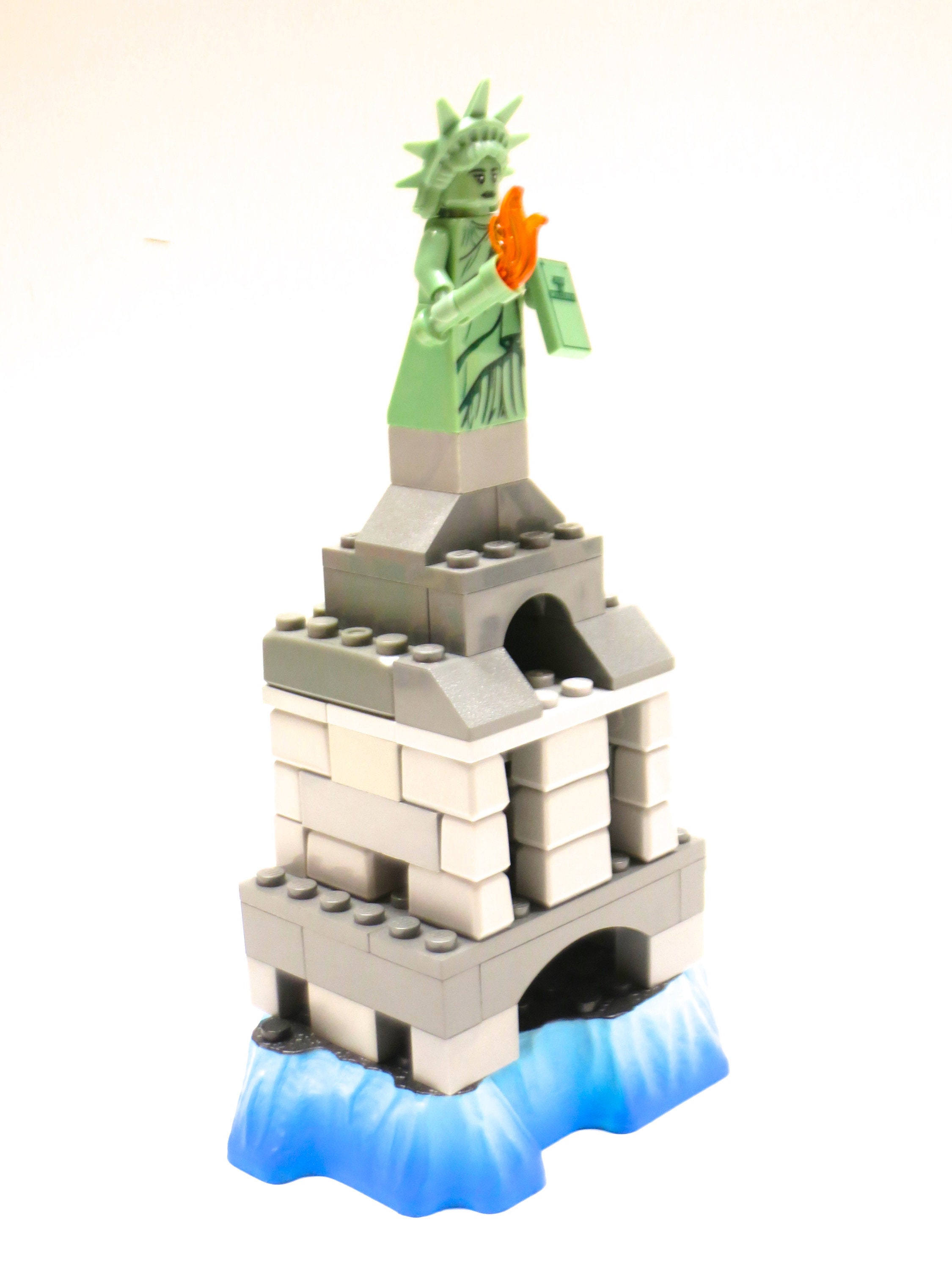 LEGO Statue of Liberty Plus Collectible Rare Minifigure on Etsy