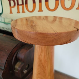Wood Drink Table Cherry