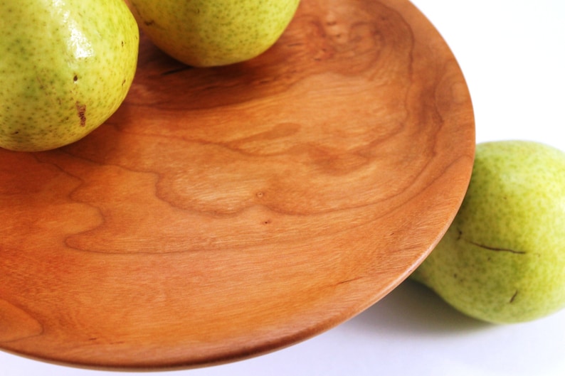 Wood Pedestal Plate bild 2