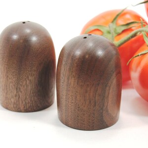 Wood Salt and Pepper Shakers