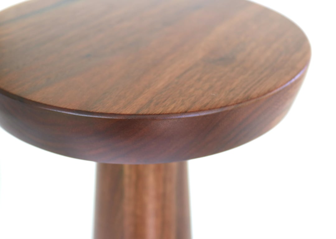 Wood Drink Table Walnut - Etsy