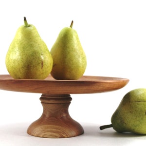 Wood Pedestal Plate bild 3
