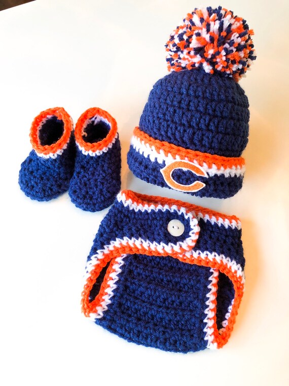 Chicago bears baby hat Clearance