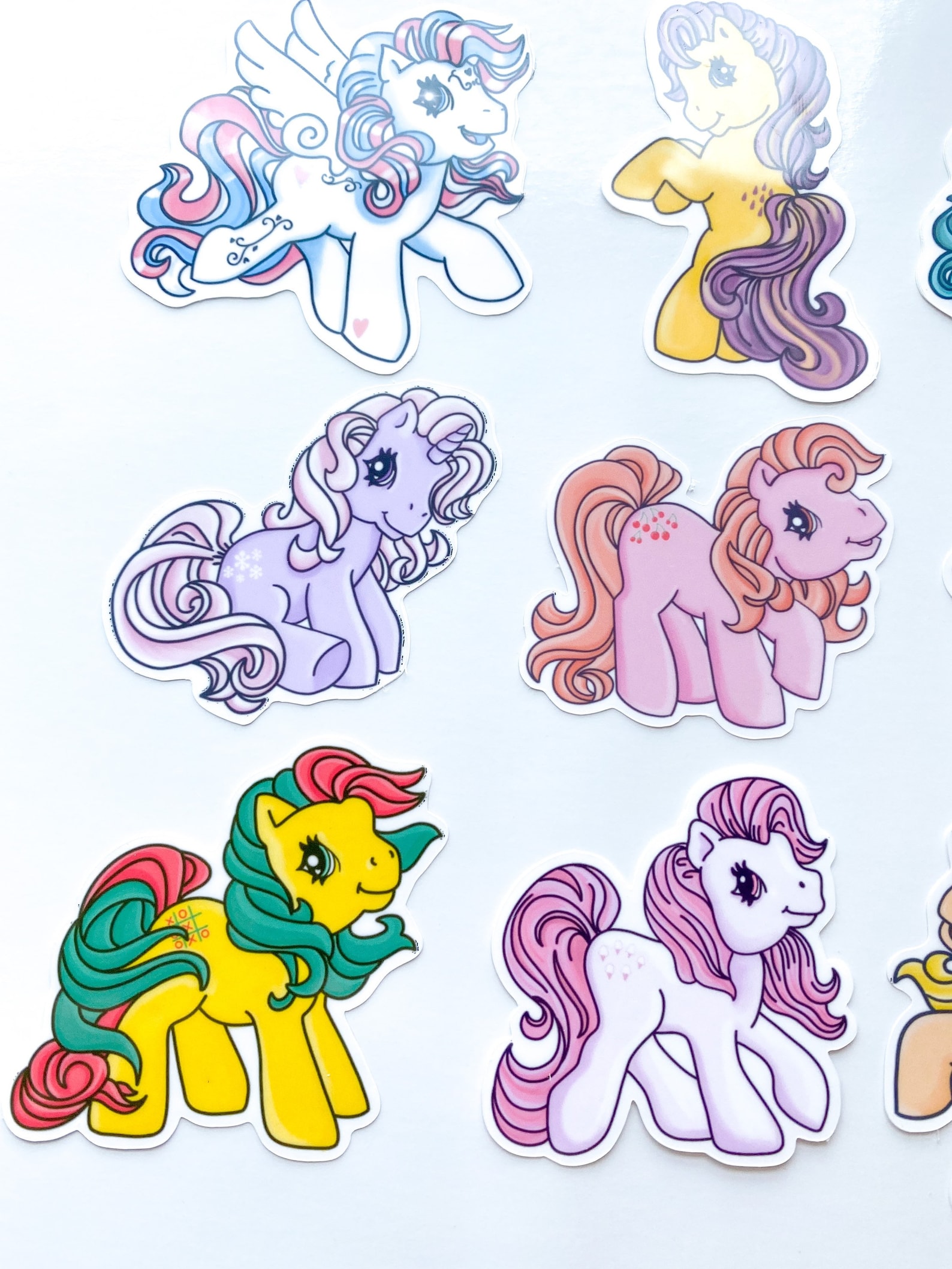 My Little Pony 2 GLOSSY Sticker Pack Bundle Theme Artwork Etsy