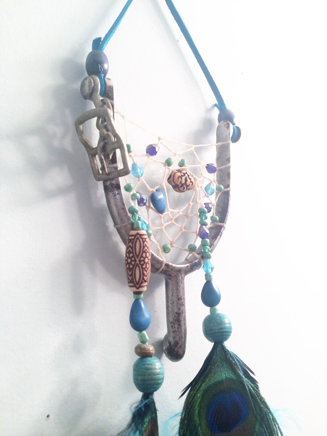 Dreamcatcher Repurposed Spur Horse Tack Dream Horse Horse Etsy