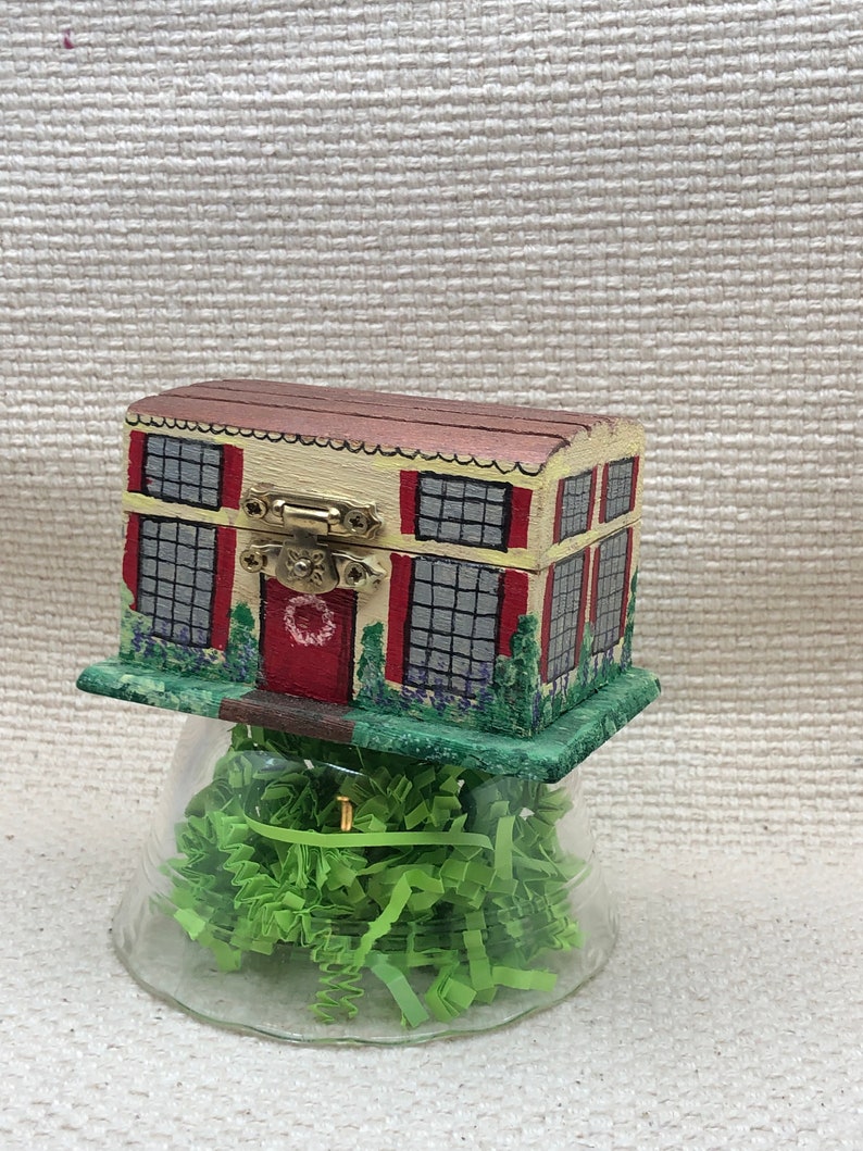 Blessing Box Inspiration Box Painted Box Wooden Box Gift Etsy