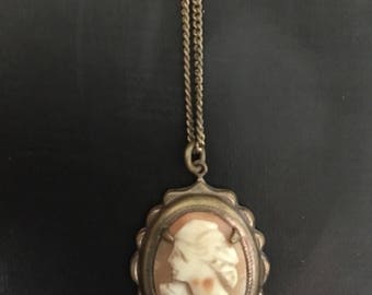 Cameo necklace