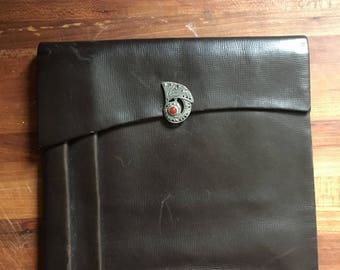 The Aristocrat dark brown clutch and belt purse