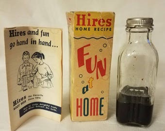 Vintage Hires Root Beer Extract
