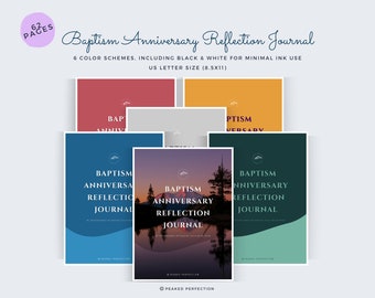 FREE* Baptism Anniversary Reflection Printable Download | Digital Download | PDF | Good Notes | JW
