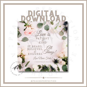 FREE* Love Is... Digital Download | Wedding Gift, Anniversary Gift, Engagement Gift, JW Gift