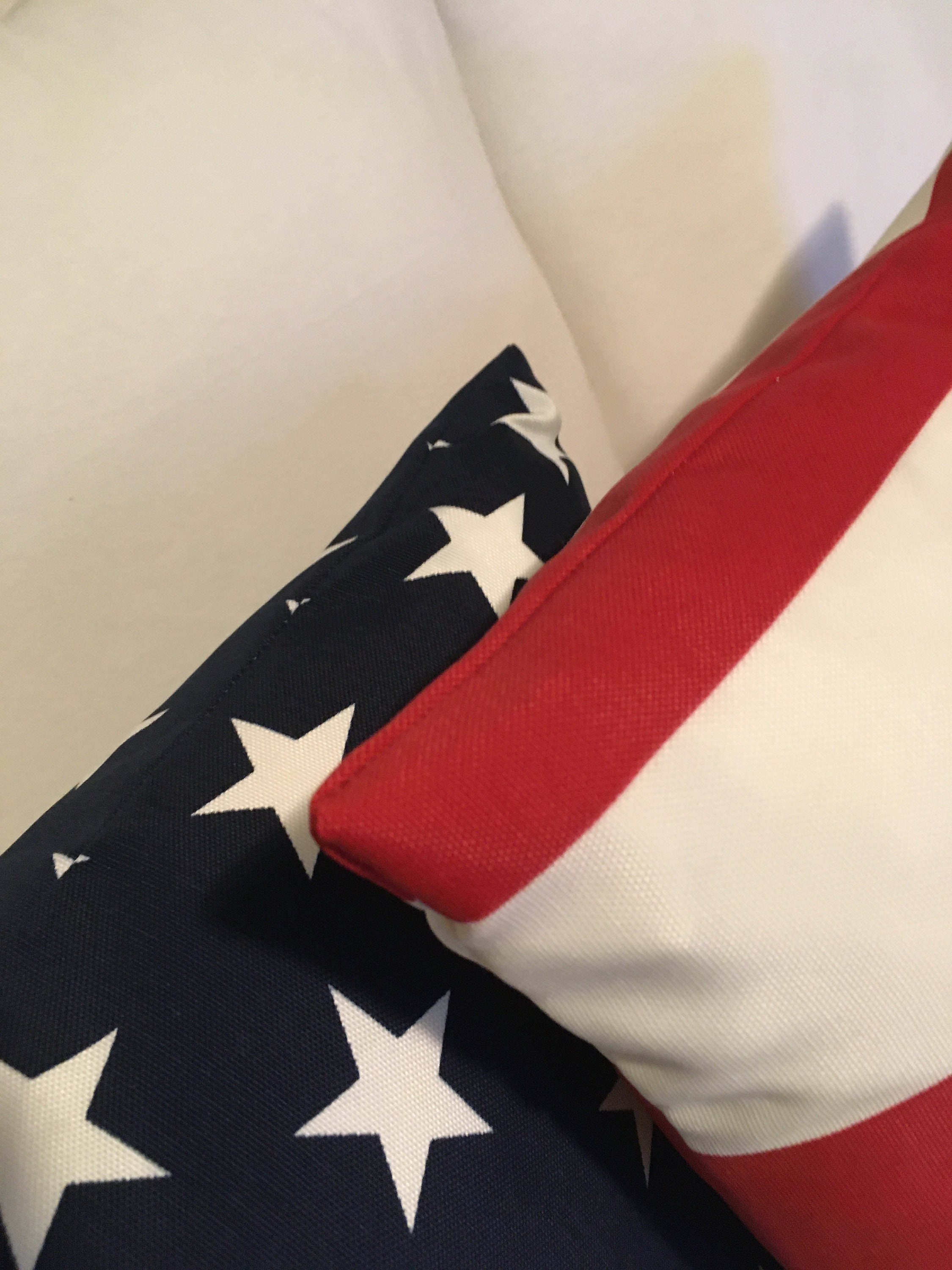 Patriotic Pillow Covers/usa Pillow Covers /red White and Blue Etsy