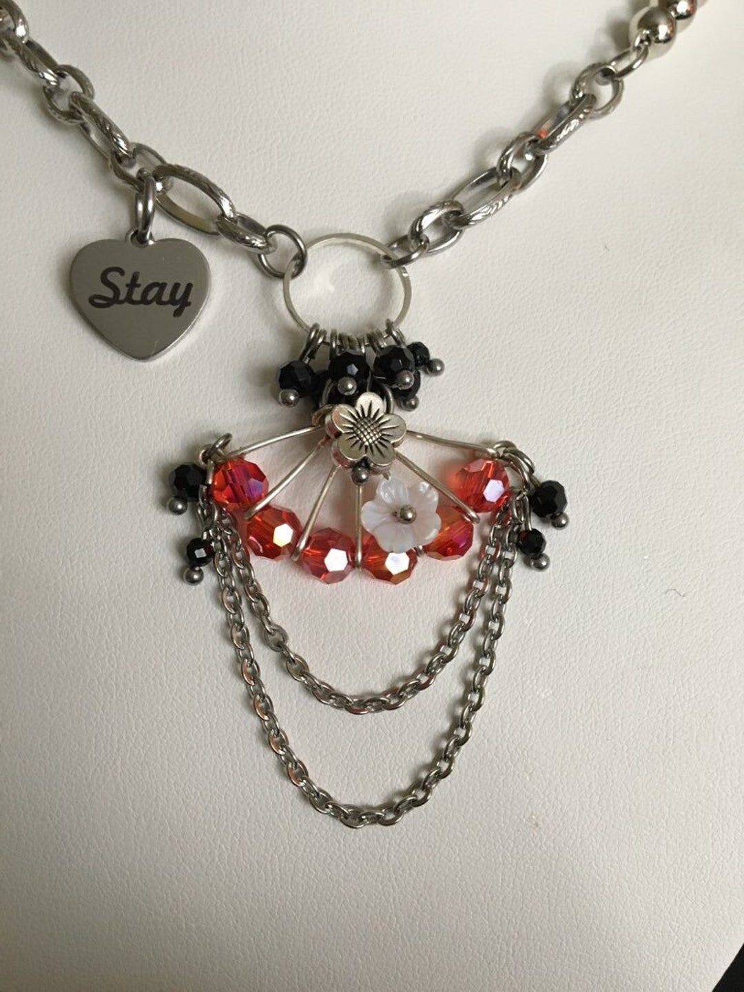 Fan Necklace Kpop Necklace Stray Kids Inspired STAY Etsy