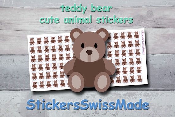 small teddy bear stickers