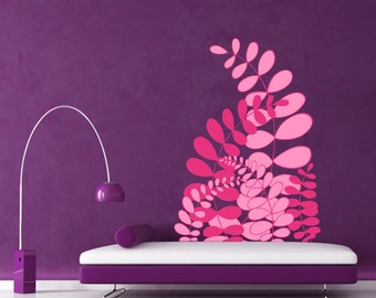 Wall decal Fern,FREE DELIVERY to UK,Fern wall sticker,Plant wall sticker,Vinyl wall sticker,Wall stencil,Wall decoration