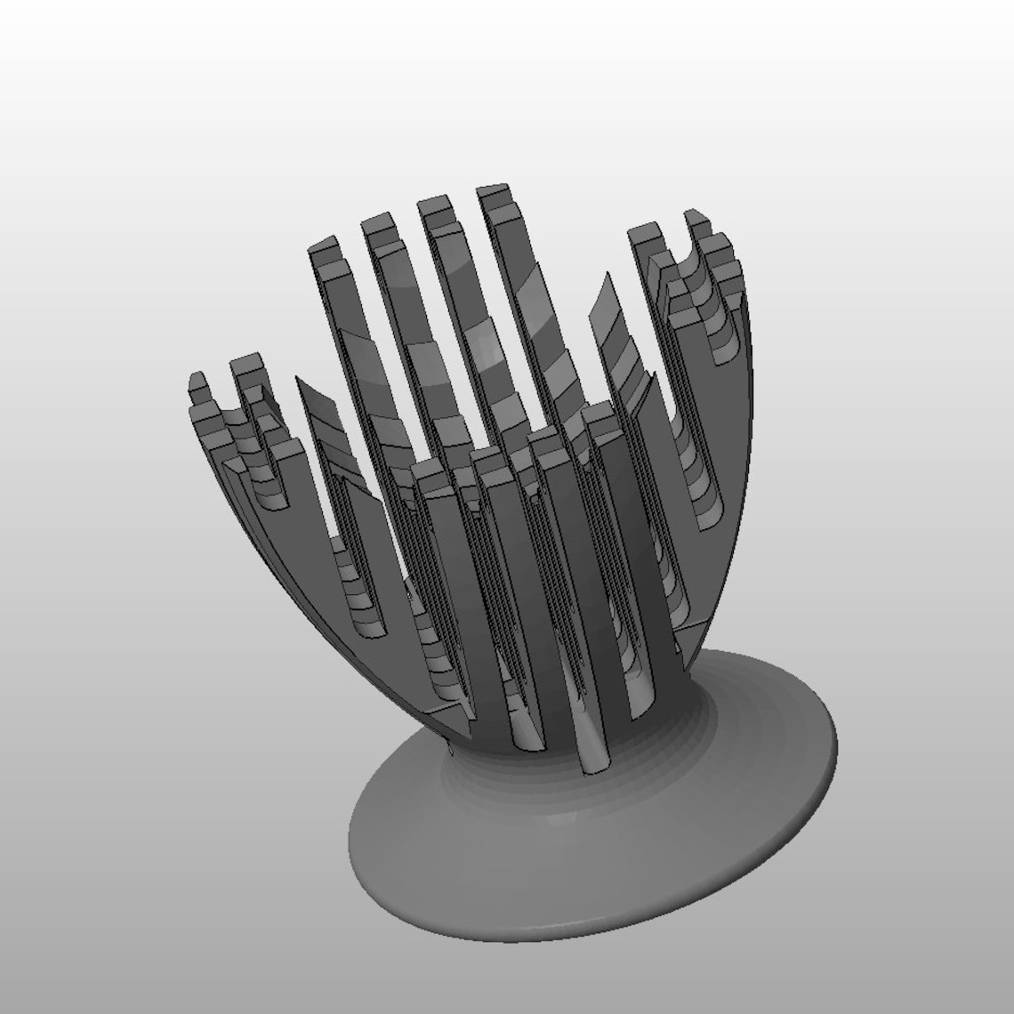 3D Printed Egg Holder,dining Table Accessory,3d Printed Dining Table