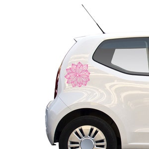 Car sticker Flower, Floral car sticker,Vinyl car sticker, Car window sticker, Car decoration, Car accessories