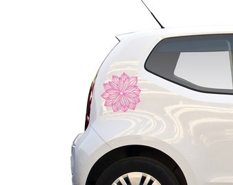 Car sticker Flower, Floral car sticker,Vinyl car sticker, Car window sticker, Car decoration, Car accessories