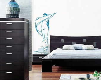 Wall decal Antique Statue, FREE DELIVERY to UK, Classic wall sticker, Statue wall sticker, Vinyl wall sticker, Wall stencil, Wall decoration