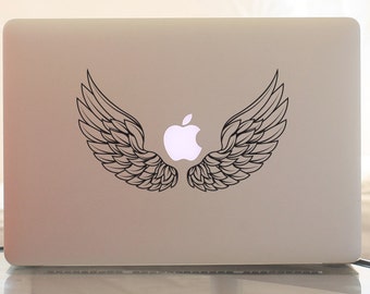 MacBook Sticker Angel vleugels, Laptop sticker, Vinyl sticker, MacBook Pro sticker, MacBook decoratie, MacBook accessoires