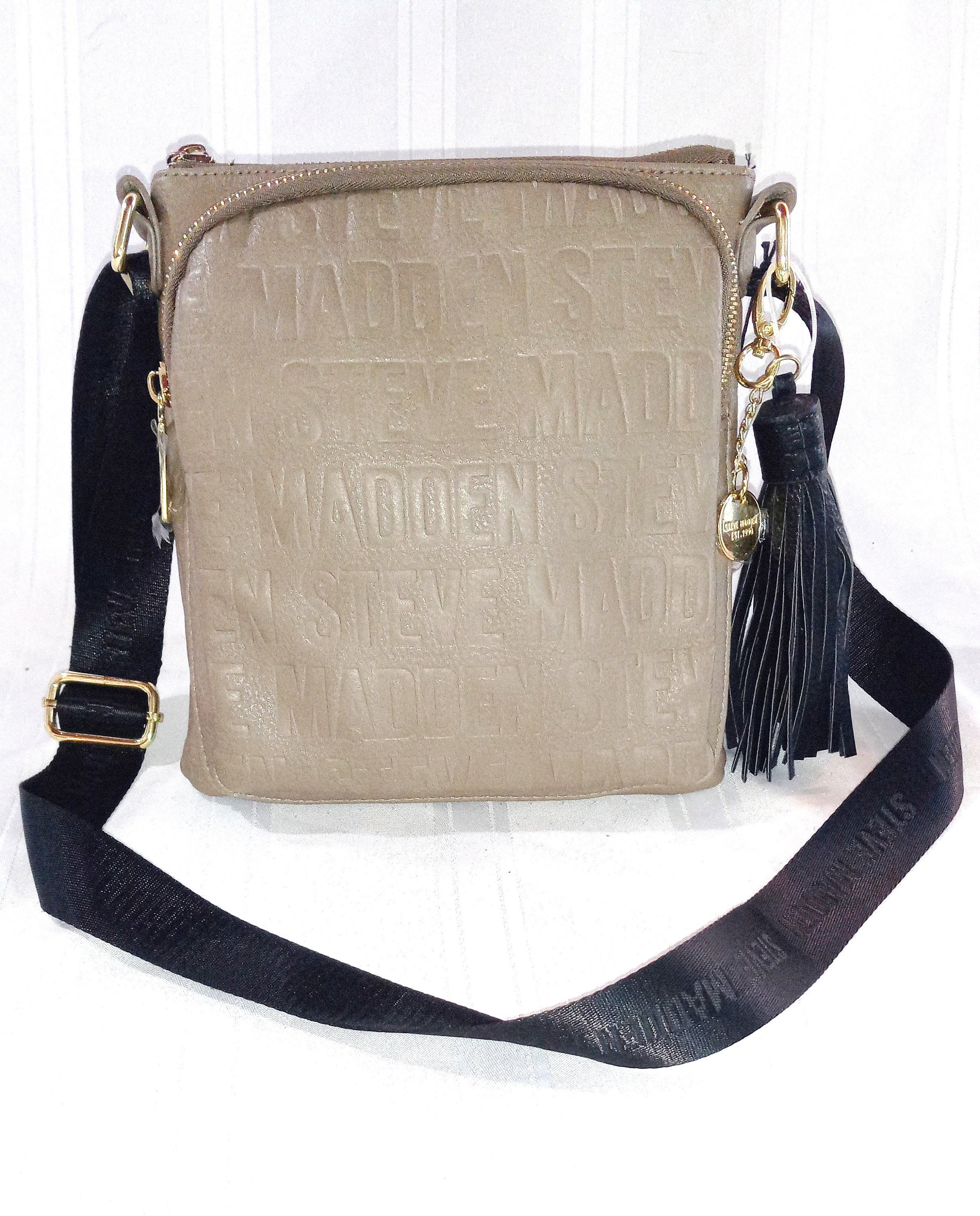 Buy Steve Madden BEVELYN Shoulder Bag With Coin Purse In Beige