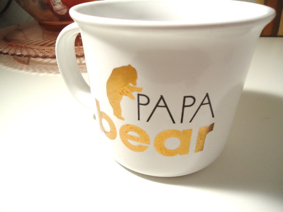 Coffee Cups & Mugs - Papa Bear Print Mug – nyagua