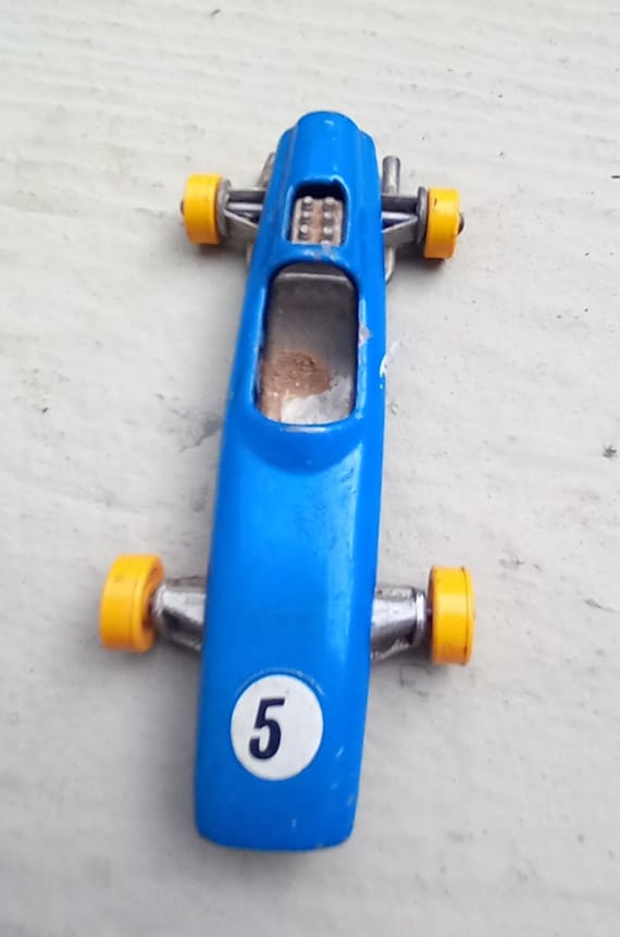 Vintage Lesney Matchbox #52 BRM Blue Race Car 1965 Made in England